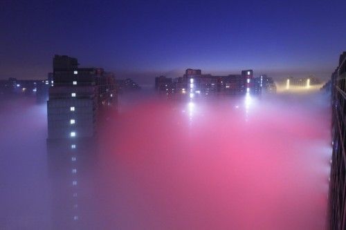 中国汚染ＰＭ２・５の脅威画像